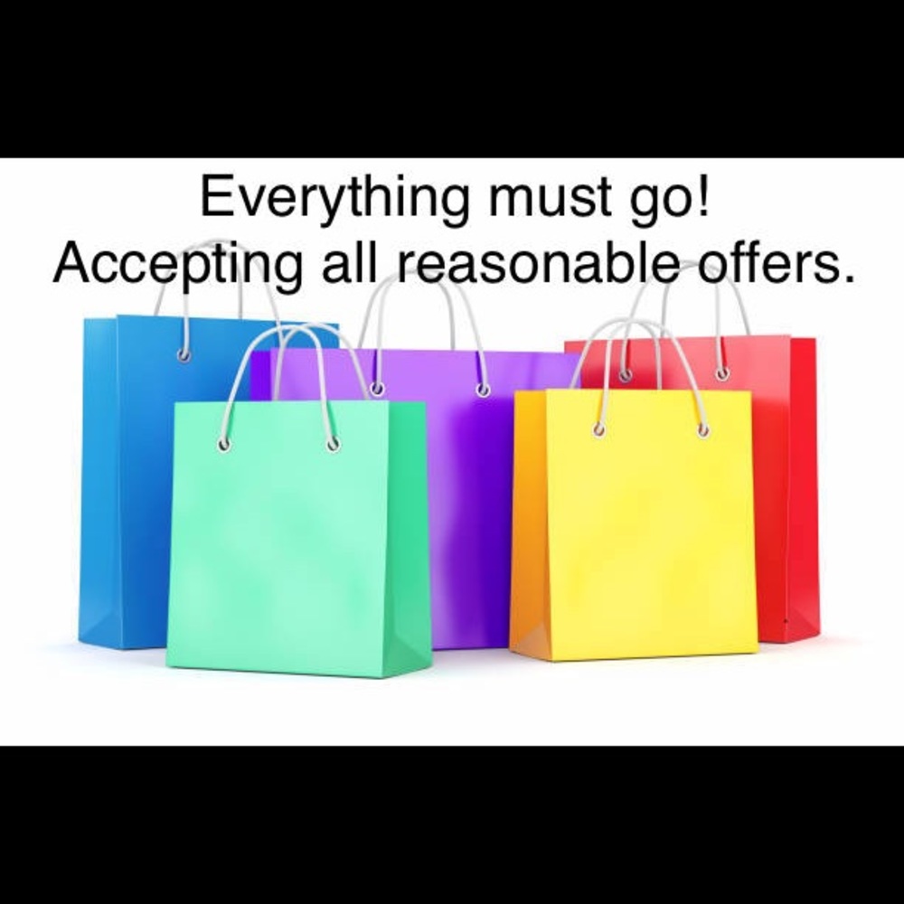 Moving sale! 🛍 Everything must go!! 🛍